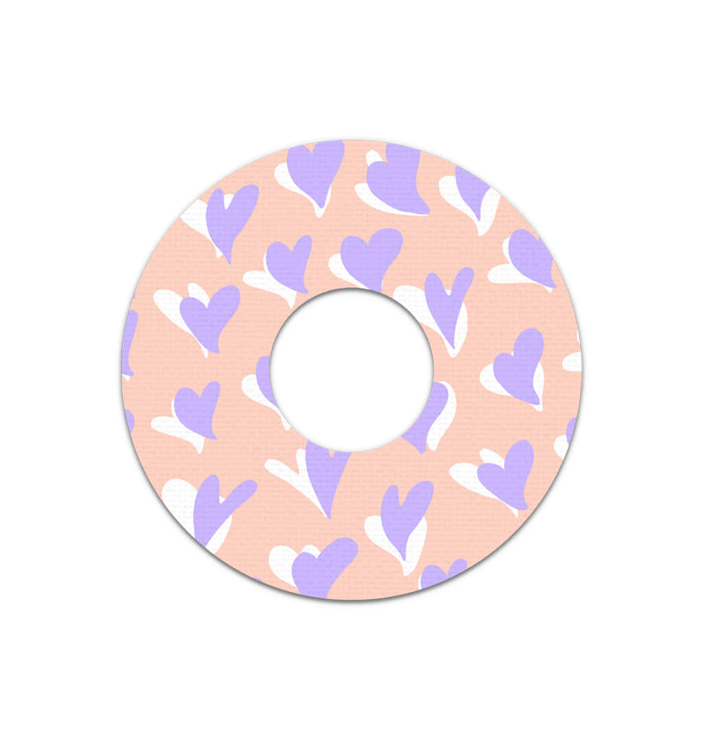 Lavender Love FreeStyle Libre 3 Plus & Lingo  Patch Tape - Pump Peelz