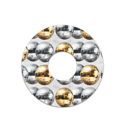 Disco Balls FreeStyle Libre 3 Plus & Lingo  Patch Tape - Pump Peelz