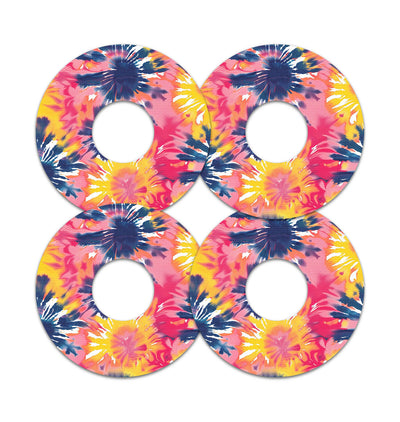 Summer Tie Dye FreeStyle Libre 3 Plus & Lingo  Patch Tape - Pump Peelz