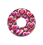 Sparkly Hearts FreeStyle Libre 3 Plus & Lingo  Patch Tape - Pump Peelz