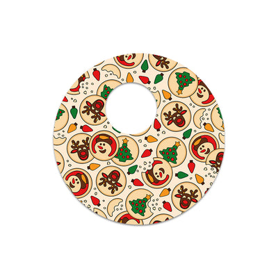 Santa's Cookies FreeStyle Libre 3 Plus & Lingo  Sensor Sticker - Pump Peelz