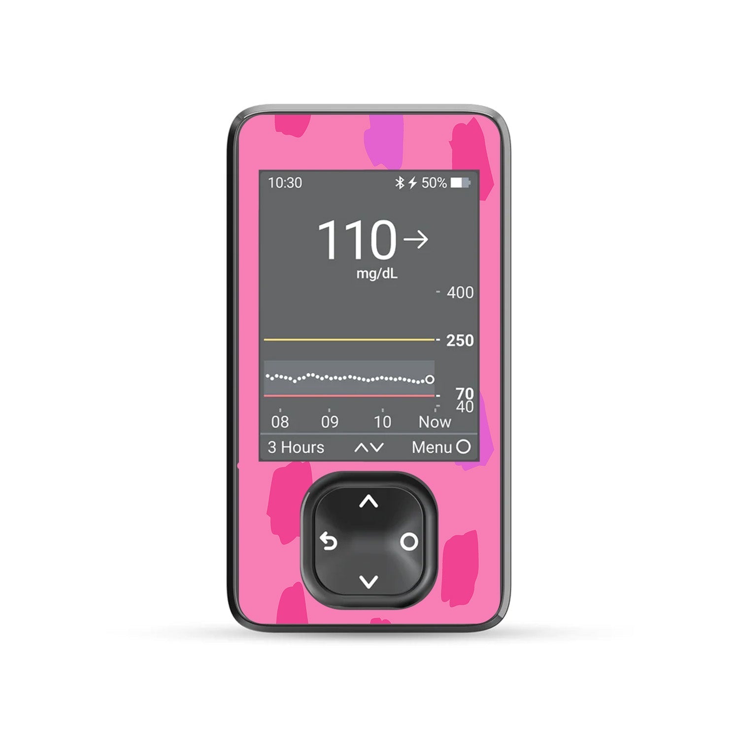 Lipstick Smudge DEXCOM G7 and Stelo and G6 Touchscreen Receiver Sticker