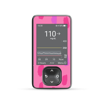 Lipstick Smudge DEXCOM G7 and Stelo and G6 Touchscreen Receiver Sticker