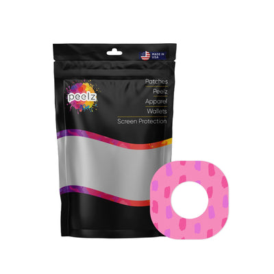 Lipstick Smudge Dexcom G7 and Stelo Patch Tape - Pump Peelz