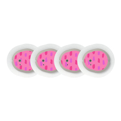 Lipstick Smudge Sticker Designed for the DEXCOM G7 and Stelo Transmitter