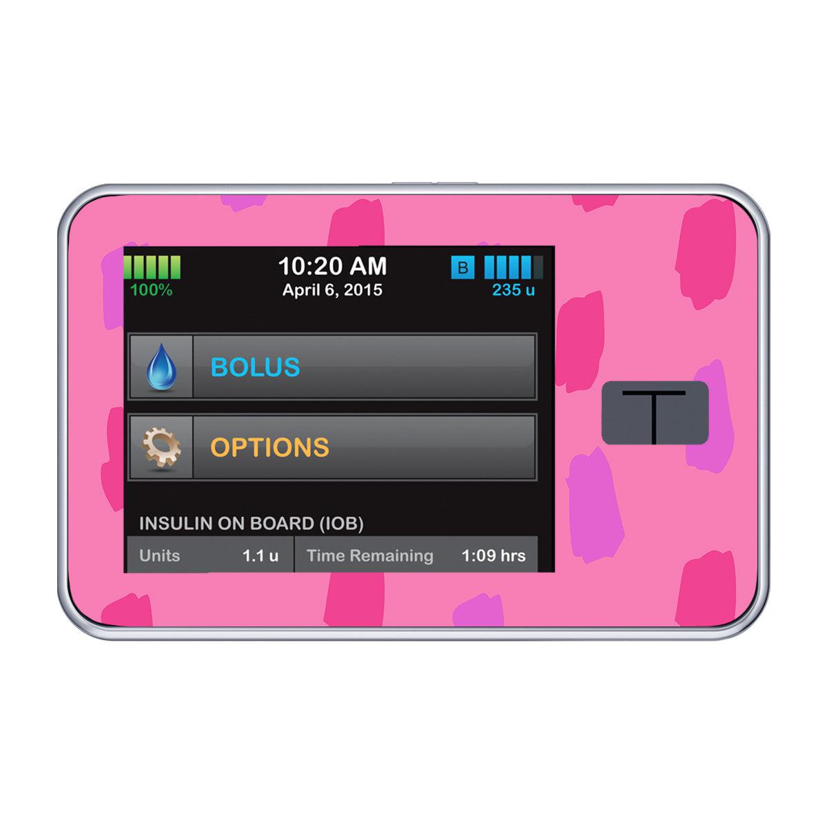 Lipstick Smudge Sticker for Tandem t:slim