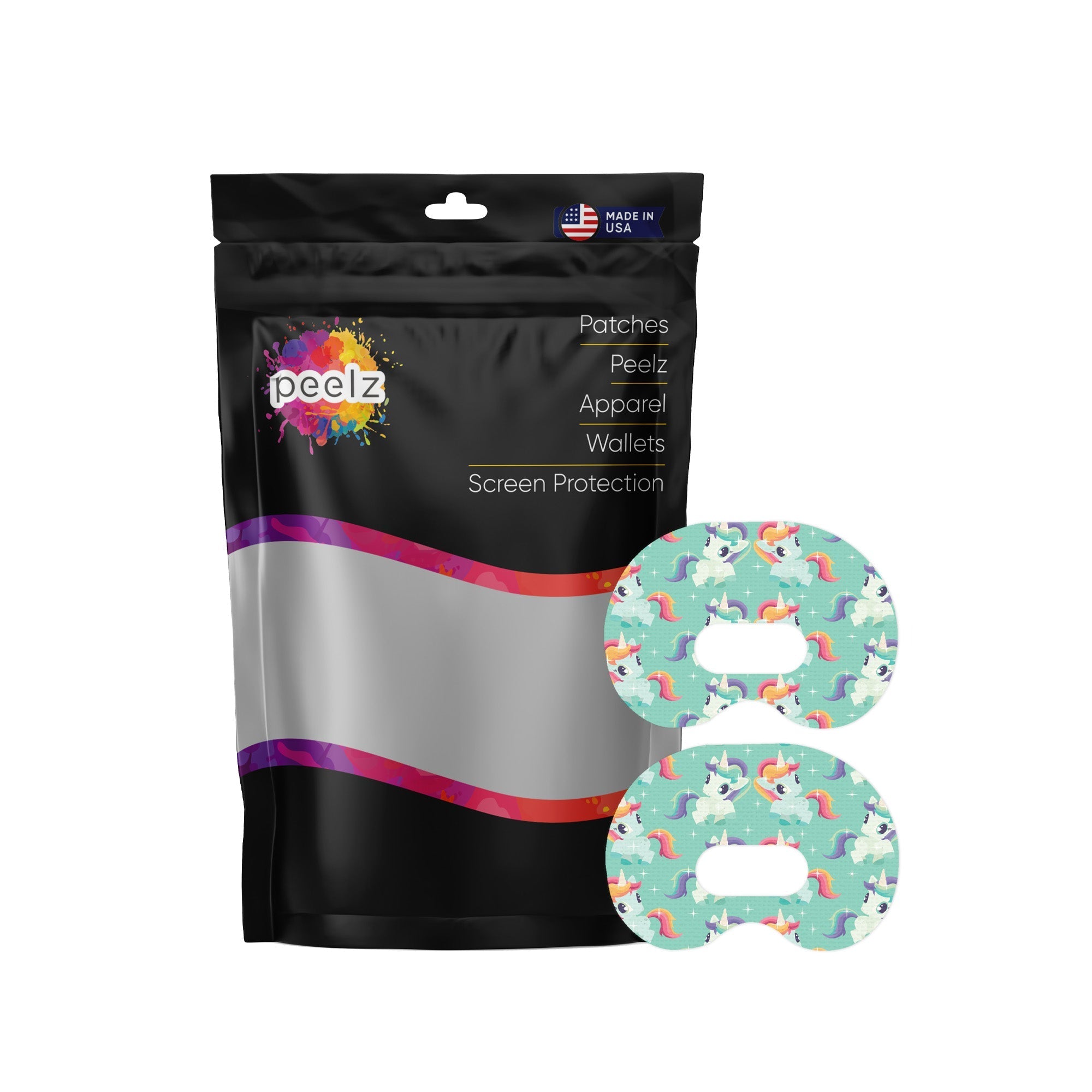 Little Ponies Medtronic Guardian Connect Patch Tape - Pump Peelz