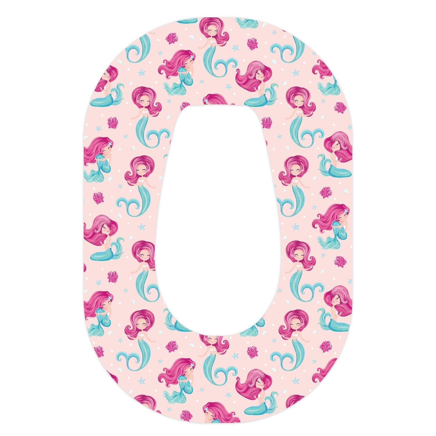 Lovely Mermaids Dexcom G6 Patch Tape - Pump Peelz