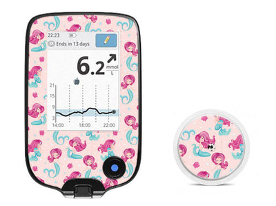 Lovely Mermaids for Freestyle Libre 2