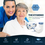 MedPride Disposable Commode Liner Bags, Universal Size, White 100 bags / Case of 6 (600 count)