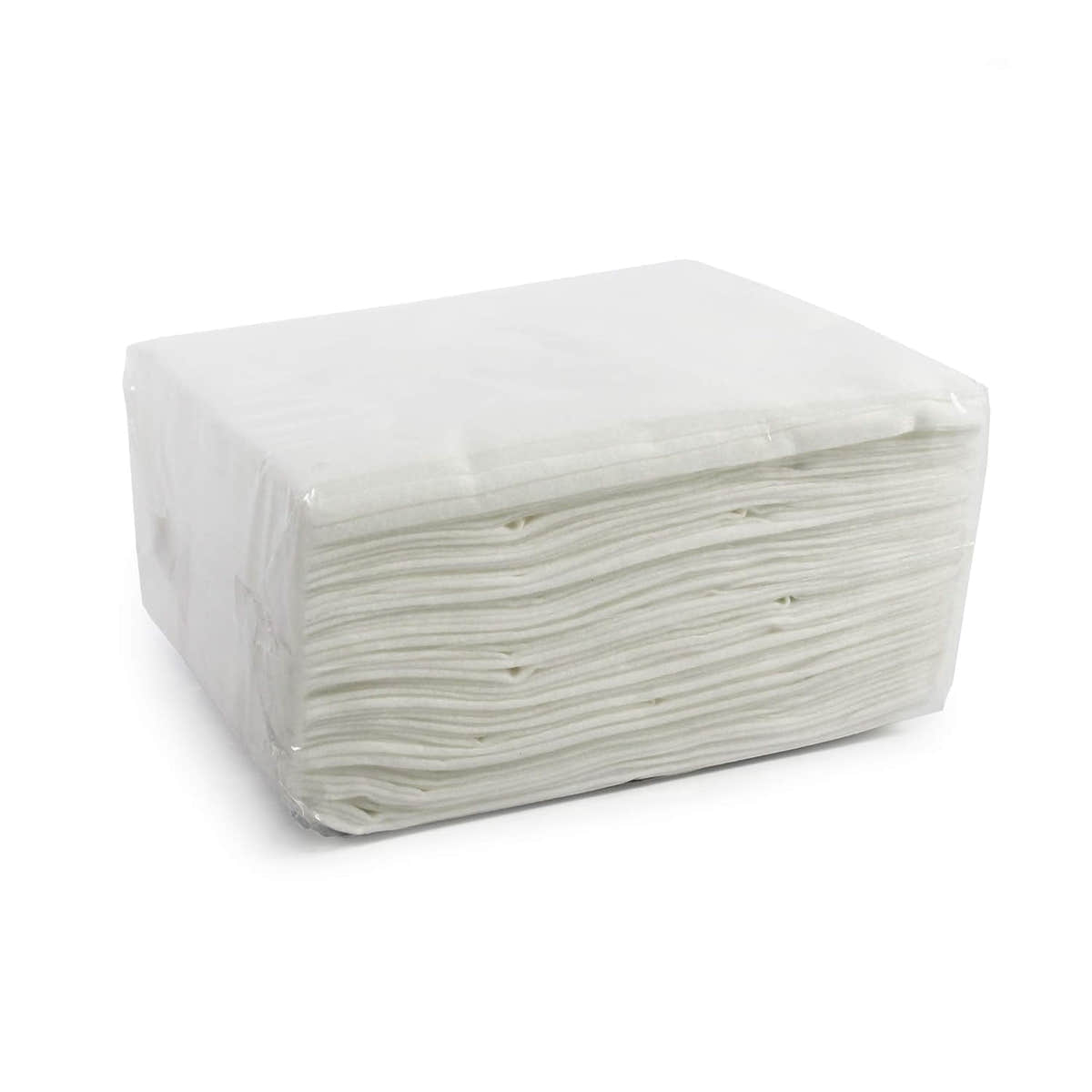 MedPride Disposable Dry Washcloths Air Laid Quarter Fold, 11" x 12" - 50/Pack, Case of 16 (800 Count)