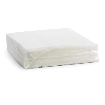 MedPride Disposable Dry Washcloths Air Laid Half Fold, 8" x 13" - 50/Pack, Case of 16 (800 Count)
