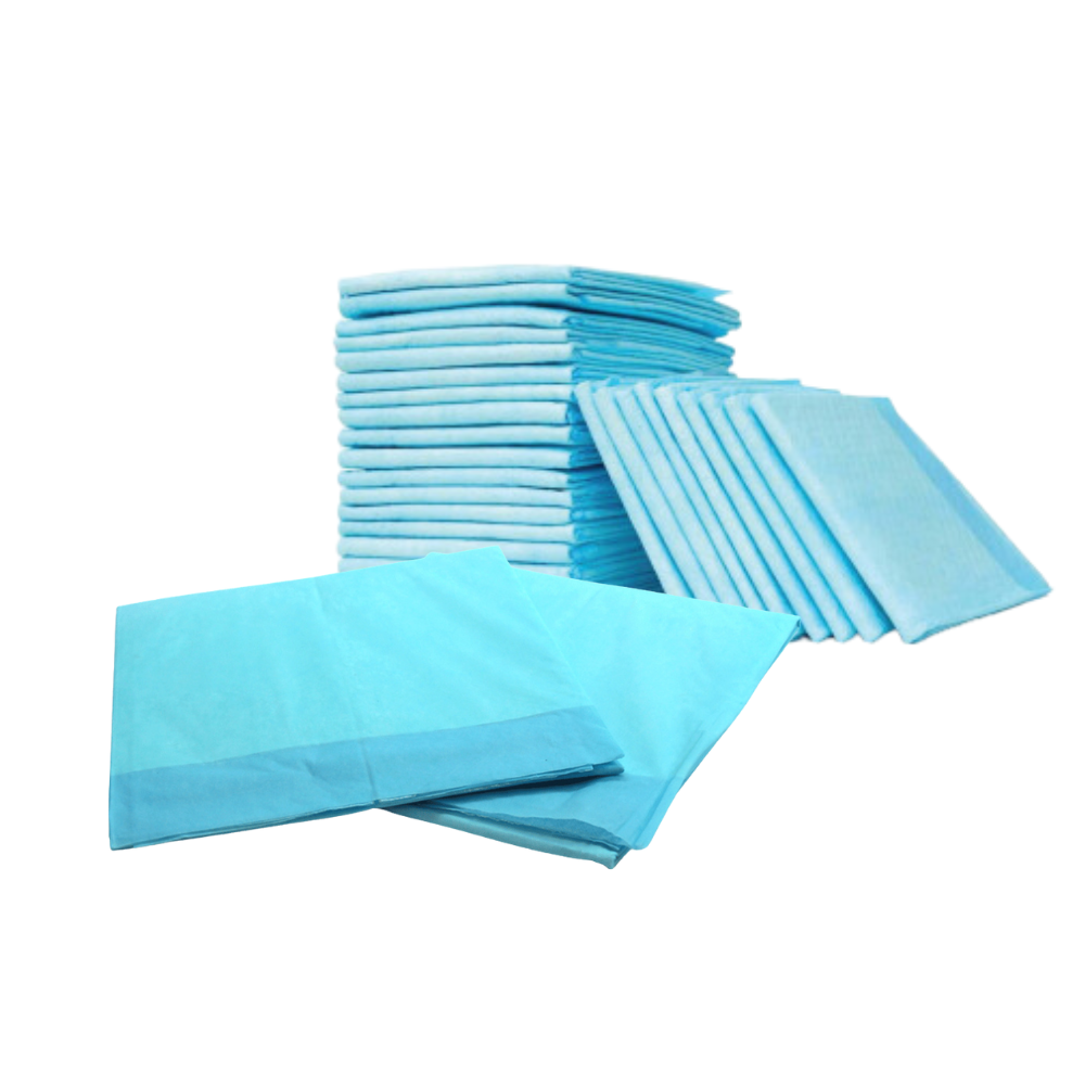 MedPride Disposable Underpads with Polymer, 30"x30" (105 gram) 25/pack, Case of 4 (100 Count)