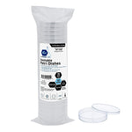 MedPride Stackable Petri Dishes with Lids, Sterile 90mmx15mm -  20 Pack of 25 (500 Count)
