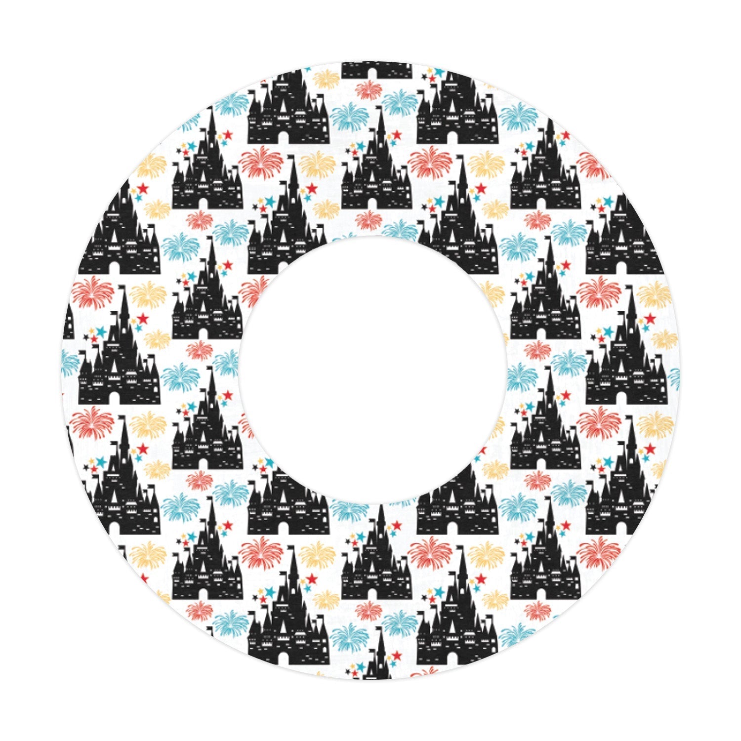 Magical Castle Patch  Tape Designed for the FreeStyle Libre 2