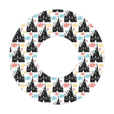 Magical Castle Patch  Tape Designed for the FreeStyle Libre 2