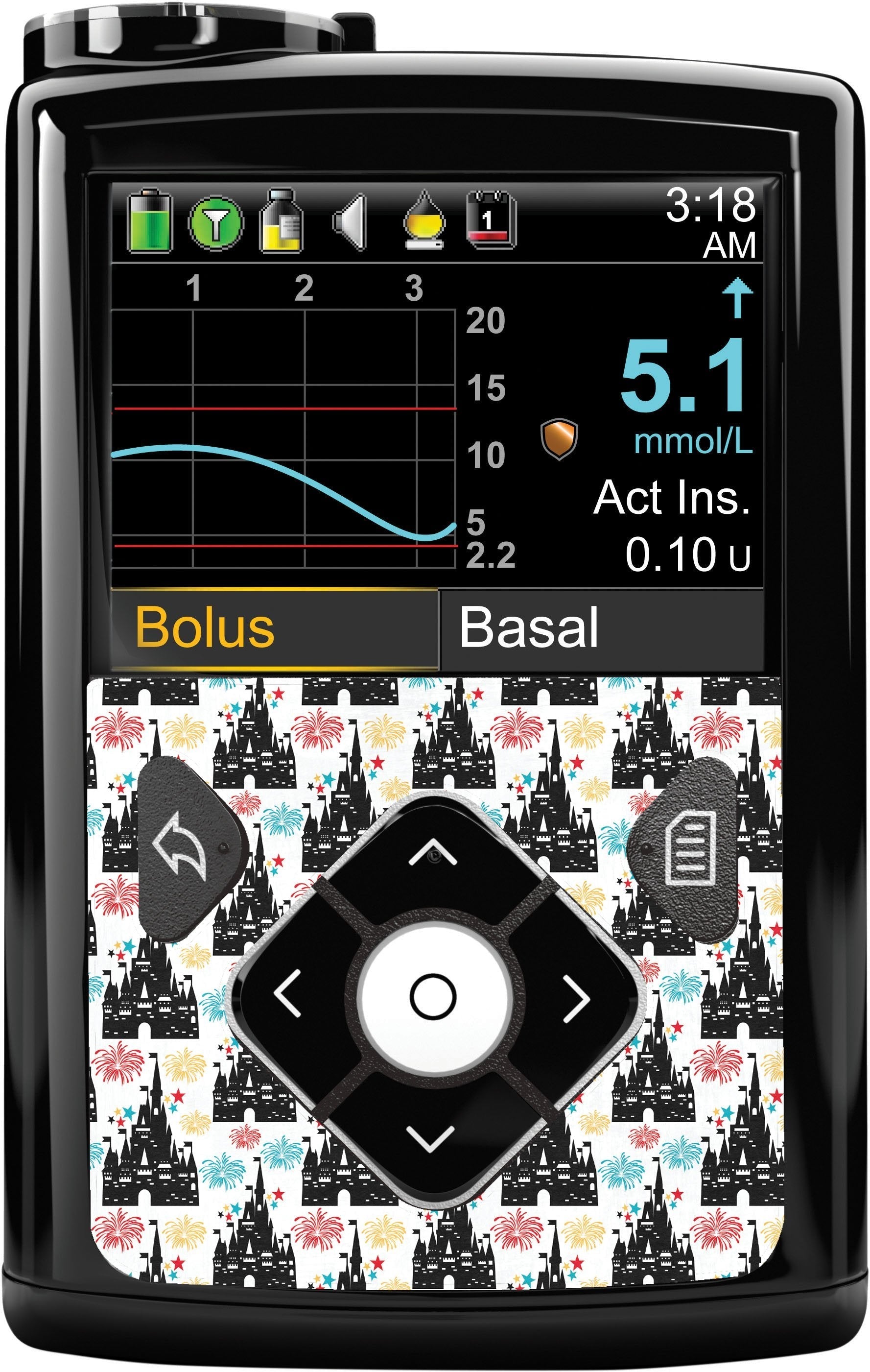 Magical Castle Sticker for Medtronic MiniMed 770G & 780G