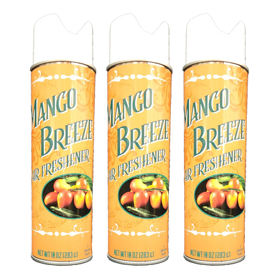 JaniSource Mango Breeze Air Freshener, Aerosol, 10 oz
