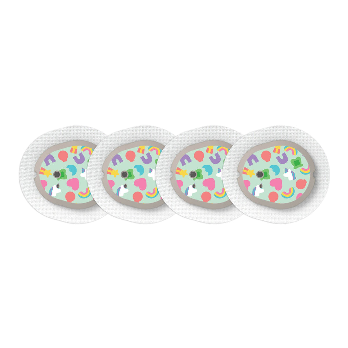 Marshmallow Charms Sticker Designed for the DEXCOM G7 and Stelo Transmitter
