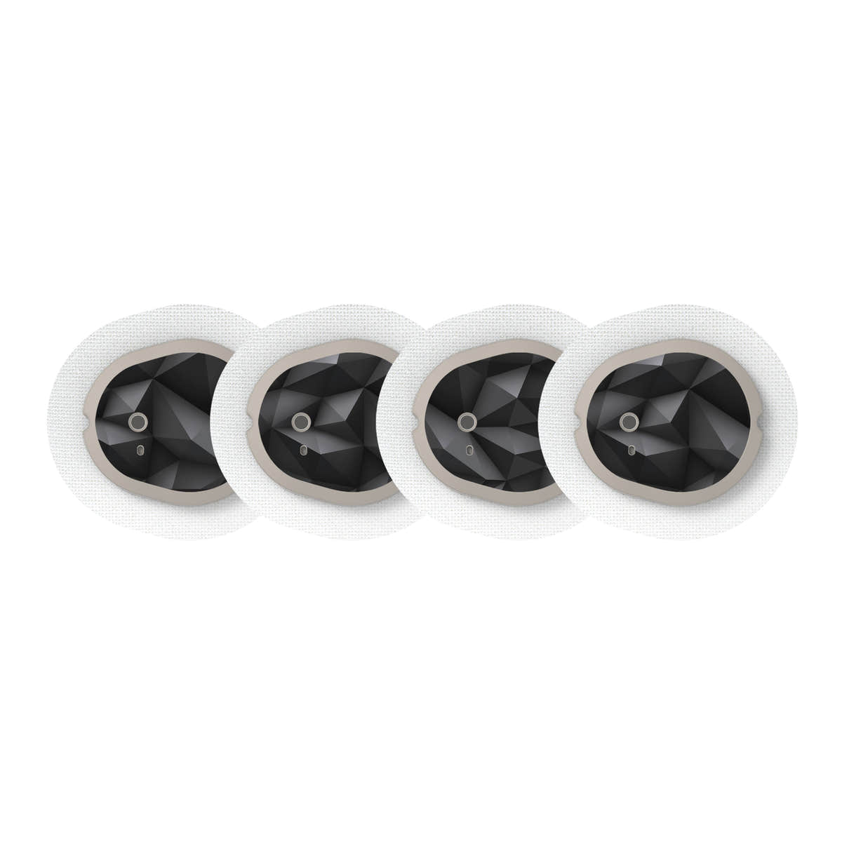 Matte Geometric Sticker Designed for the DEXCOM G7 and Stelo Transmitter