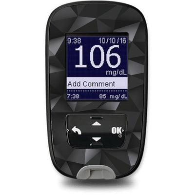 Matte Geometric Sticker for the Accu-Chek Guide Glucometer