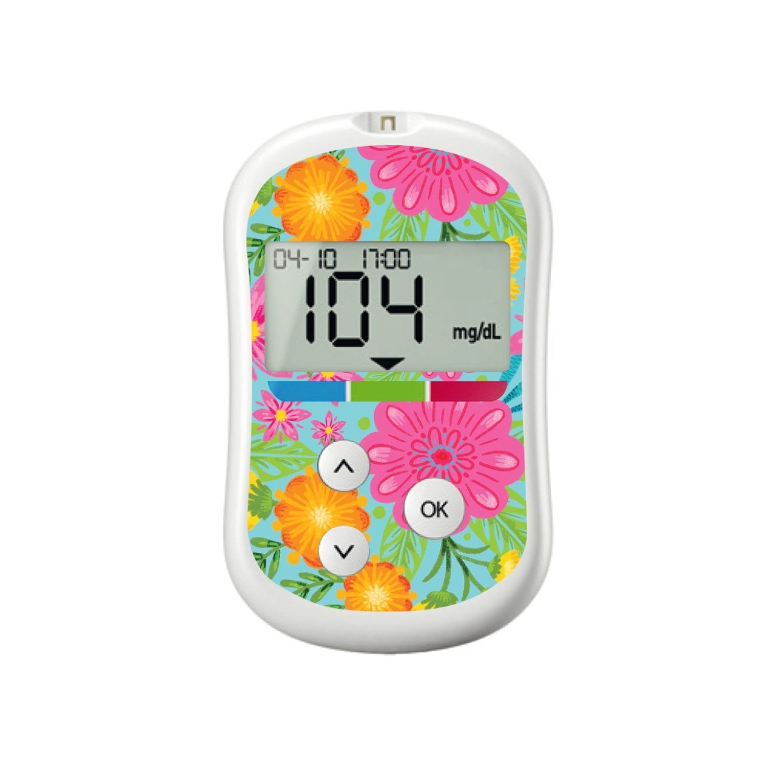 May Flowers for OneTouch Verio Flex Glucometer