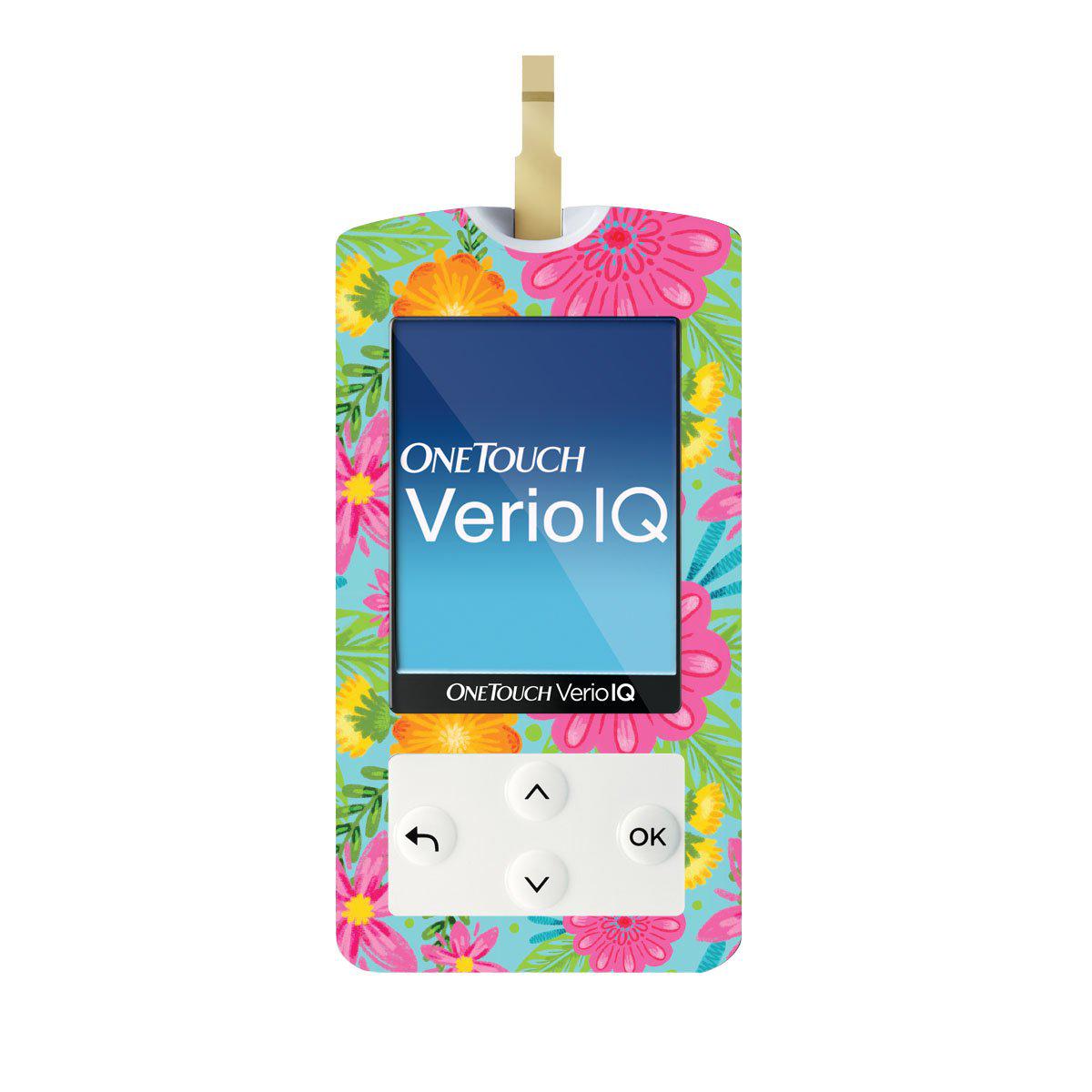 May Flowers for OneTouch Verio IQ Glucometer
