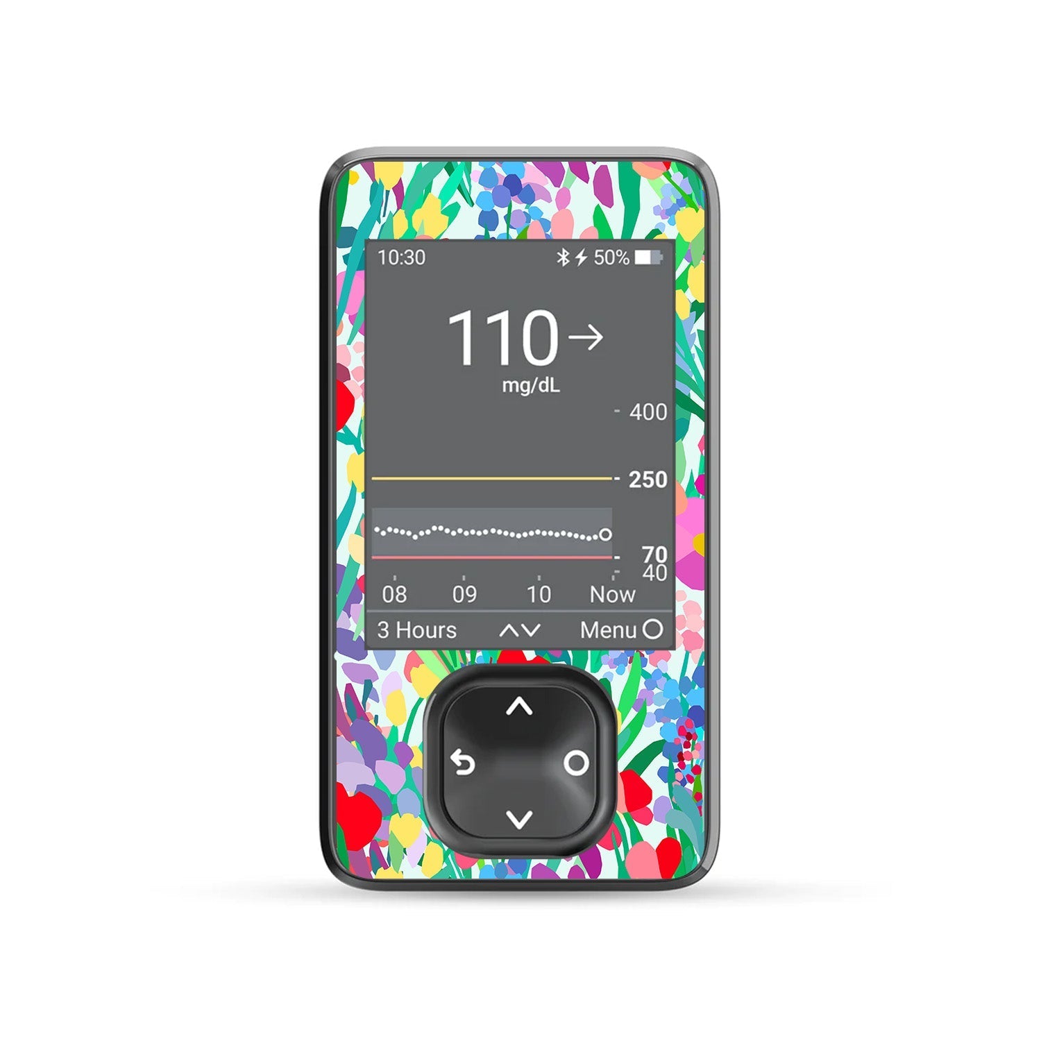 Meadow DEXCOM G7 and Stelo and G6 Touchscreen Receiver Sticker