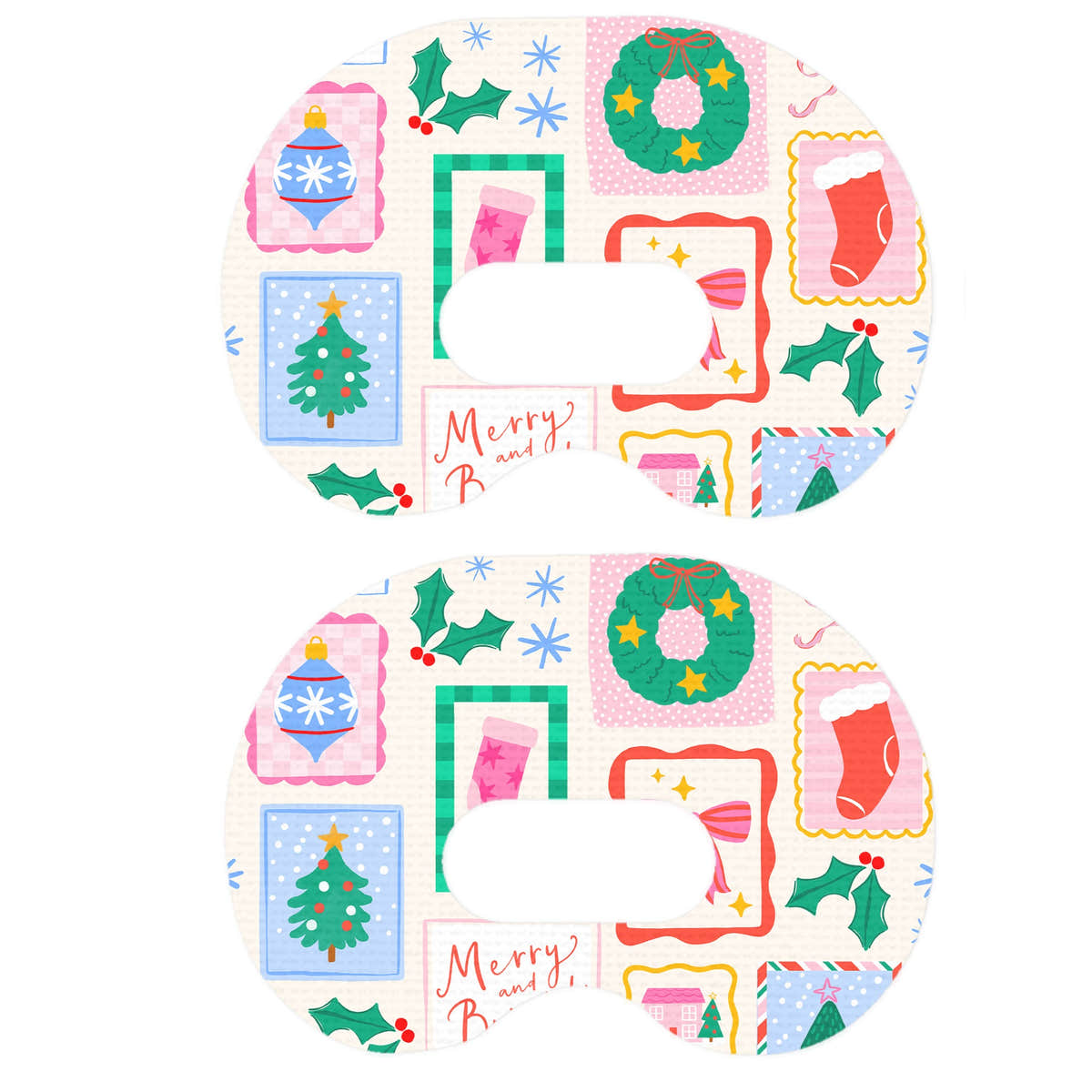 Holiday Greetings Medtronic Guardian Connect Patch Tape - Pump Peelz