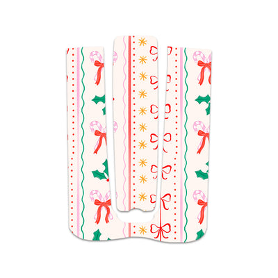 Holly Jolly Ribbon Medtronic MiniMed 770G & 780G Sticker - Pump Peelz