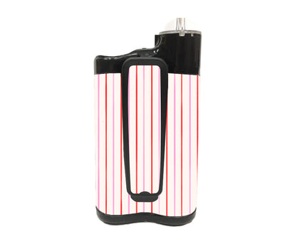 Peppermint Stripes Medtronic MiniMed 770G & 780G Sticker - Pump Peelz
