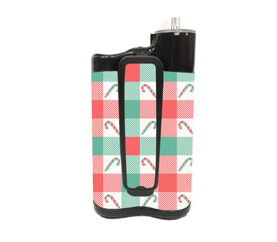 Peppermint Plaid Medtronic MiniMed 770G & 780G Sticker - Pump Peelz
