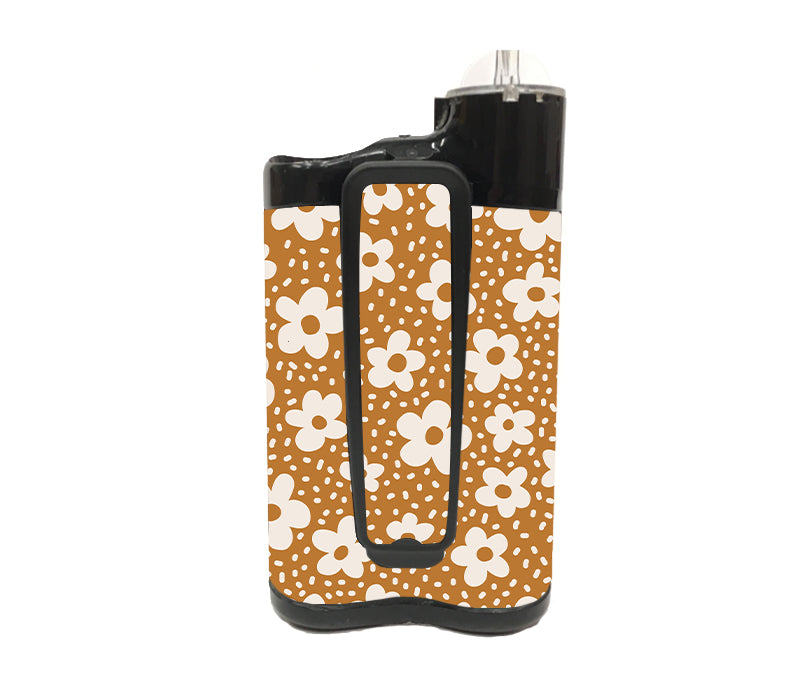 Caramel Daisies Medtronic MiniMed 770G & 780G Sticker - Pump Peelz