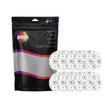 Poinsettia Parade Medtronic Guardian Connect Patch Tape - Pump Peelz