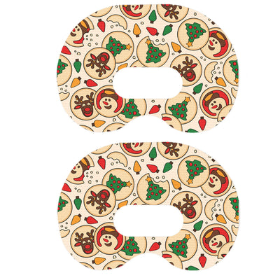 Santa's Cookies Medtronic Guardian Connect Patch Tape - Pump Peelz