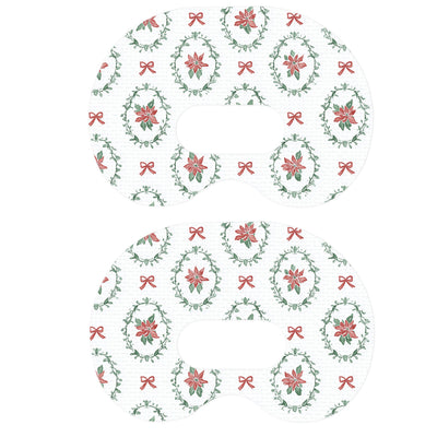 Poinsettia Parade Medtronic Guardian Connect Patch Tape - Pump Peelz