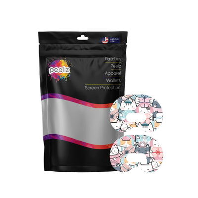 Meowy Christmas Medtronic Guardian Connect Patch Tape - Pump Peelz