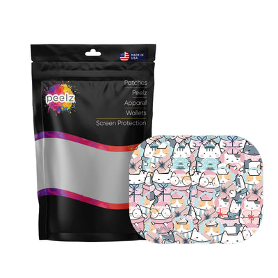 Meowy Christmas Dexcom G6 Patch Tape - Pump Peelz