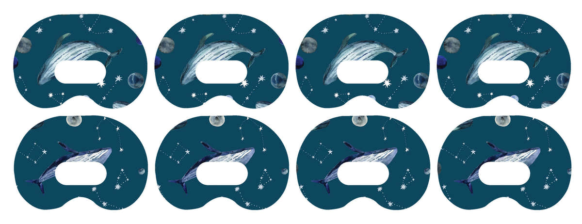 Midnight Whales Medtronic Guardian Connect Patch Tape - Pump Peelz