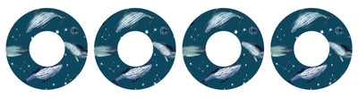 Midnight Whales Patch  Tape Designed for the FreeStyle Libre 2