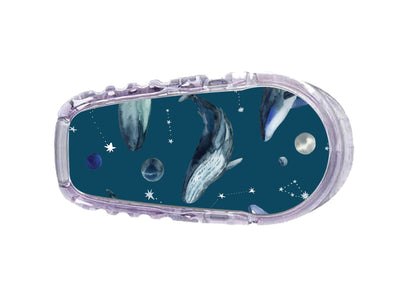 Midnight Whales Sticker Designed for the DEXCOM Transmitter