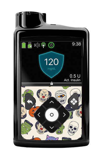 Monster Mash Medtronic MiniMed 770G & 780G Sticker - Pump Peelz