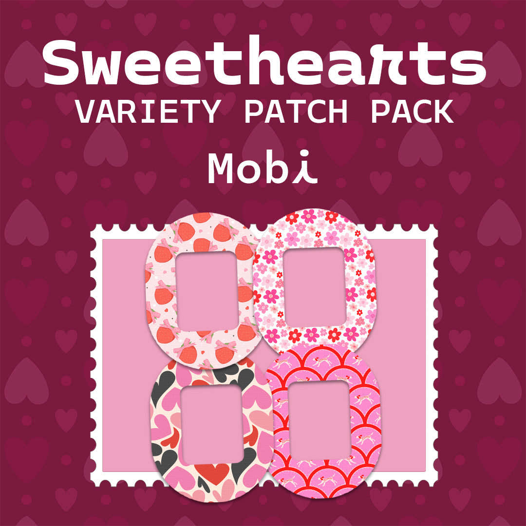Sweethearts Variety Pack for Tandem Mobi Patch Tape - Pump Peelz