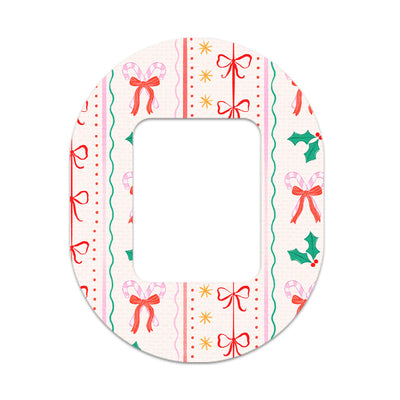 Holly Jolly Ribbon Tandem Mobi Patch Tape - Pump Peelz