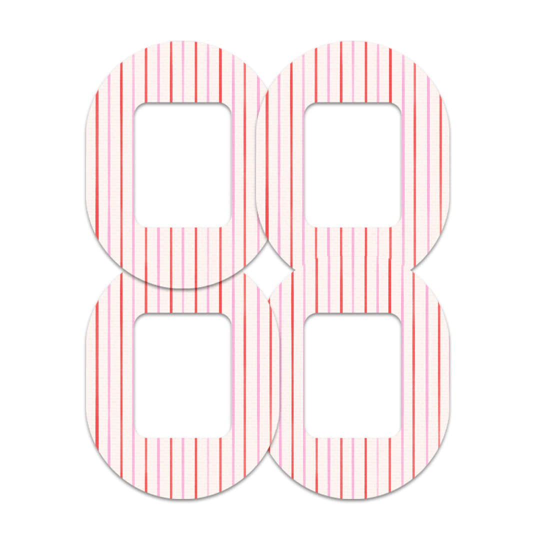 Peppermint Stripes Tandem Mobi Patch Tape - Pump Peelz