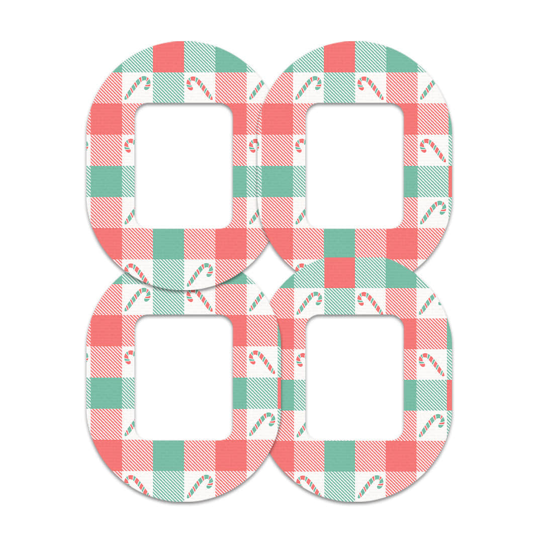 Peppermint Plaid Tandem Mobi Patch Tape - Pump Peelz