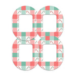 Peppermint Plaid Tandem Mobi Patch Tape - Pump Peelz