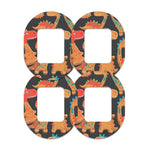 Jurassic Gingerbread Tandem Mobi Patch Tape - Pump Peelz