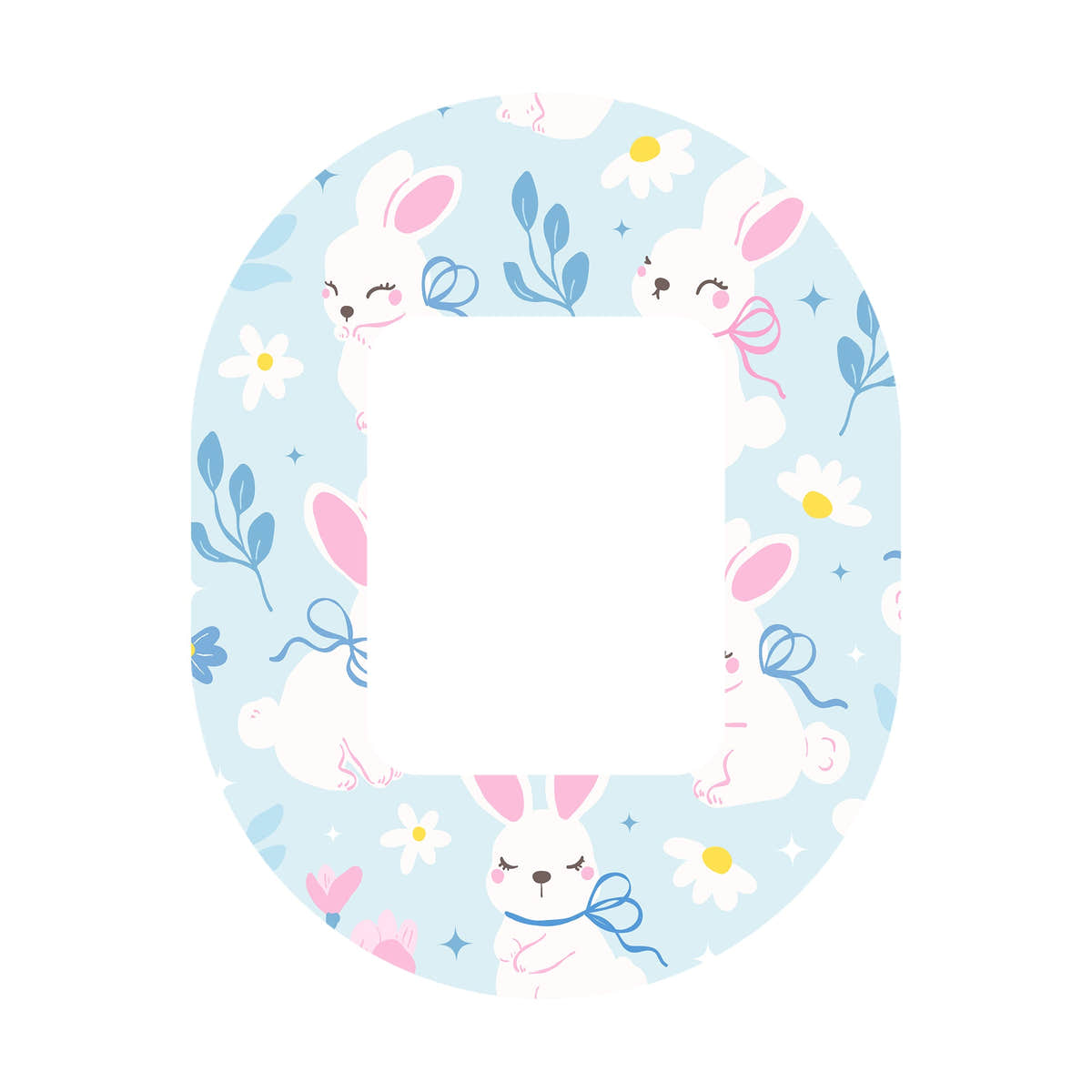 Sweet Bunnies Tandem Mobi Decorative Patch Tape - Pump Peelz