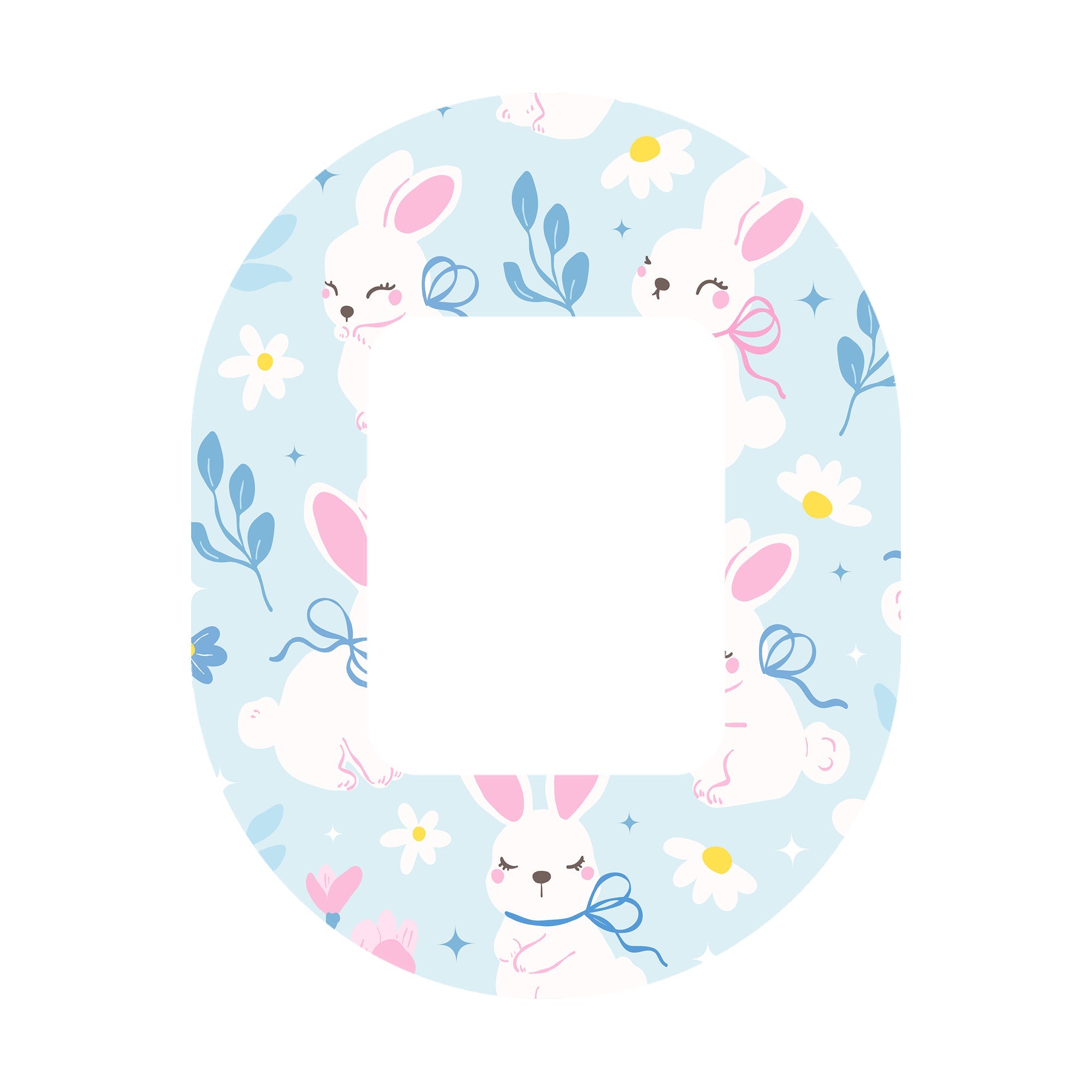 Sweet Bunnies Tandem Mobi Decorative Patch Tape - Pump Peelz